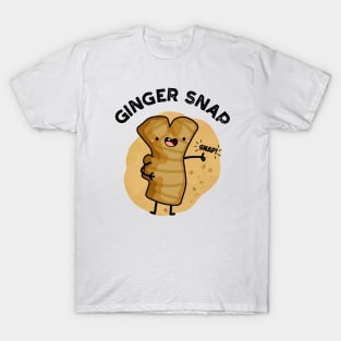 Ginger Snap Funny Food Herb Spice Pun T-Shirt